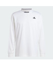 COLLEGIATE MESH BACK LONG SLEEVE T-SHIRT