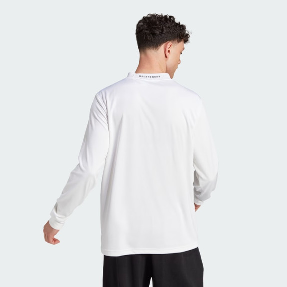 COLLEGIATE MESH BACK LONG SLEEVE T-SHIRT