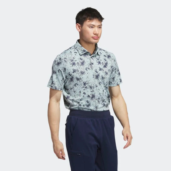 BURST JACQUARD GOLF POLO SHIRT