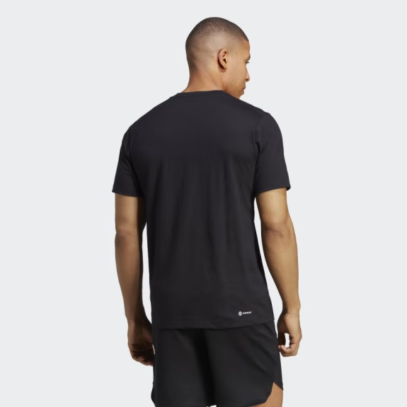 TRAIN ESSENTIALS FEELREADY LOGO TRAINING TEE