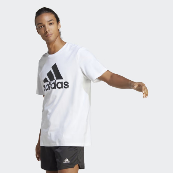 ESSENTIALS SINGLE JERSEY BIG LOGO TEE