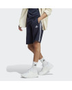 ESSENTIALS SINGLE JERSEY 3-STRIPES SHORTS
