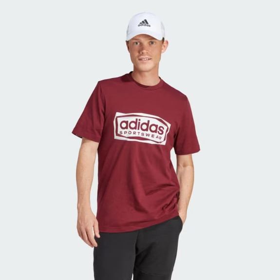 FOLDED SPORTSWEAR GRAPHIC TEE