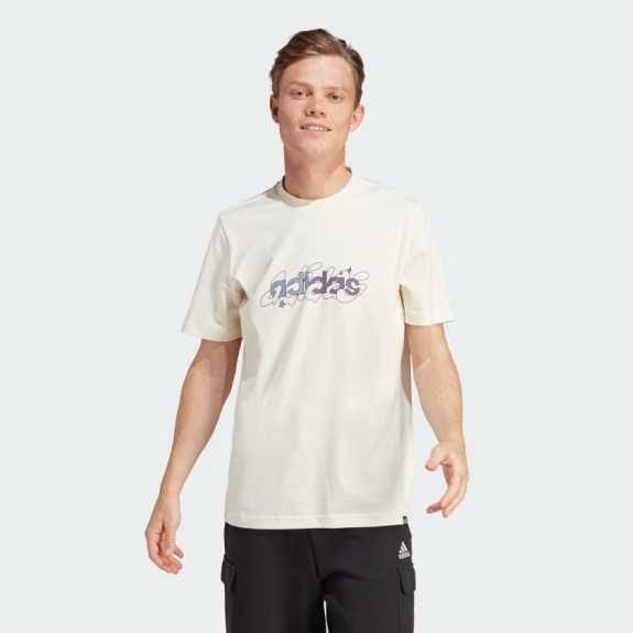 ILLUSTRATED LINEAR GRAPHIC TEE
