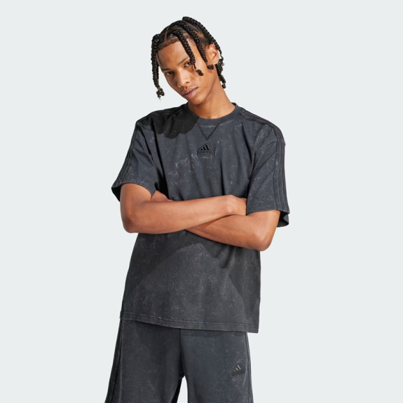 ALL SZN 3-STRIPES GARMENT WASH TEE