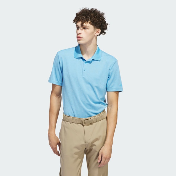 ADI PERFORMANCE HEATHERED POLO SHIRT