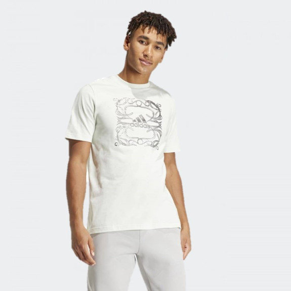 METALLIC GRAPHIC TEE
