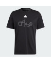 GRAPHIC PRINT FLEECE TEE