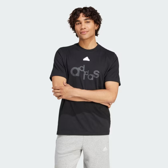GRAPHIC PRINT FLEECE TEE