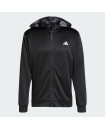 TRAIN ESSENTIALS CAMO FULL-ZIP HOODIE