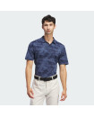 GO-TO PRINTED MESH POLO SHIRT