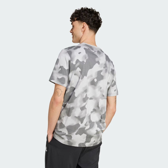 FUTURE ICONS BADGE OF SPORT ALLOVER PRINT TEE