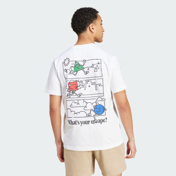 POSITIVITY SHAPES GRAPHIC TEE