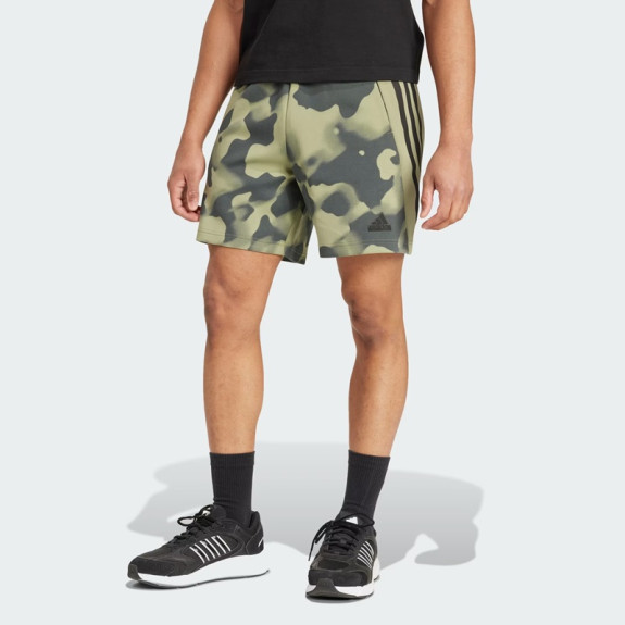 FUTURE ICONS 3-STRIPES ALLOVER PRINT SHORTS