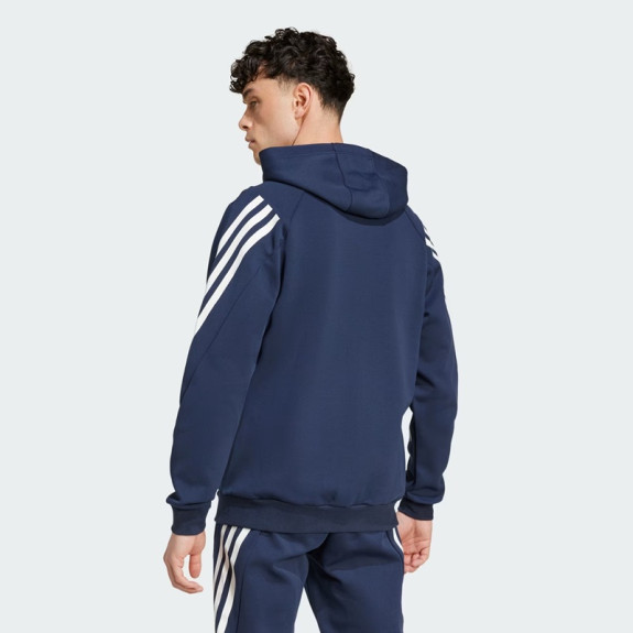FUTURE ICONS 3-STRIPES FULL ZIP-UP HOODIE