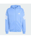 FUTURE ICONS 3-STRIPES FULL-ZIP HOODIE
