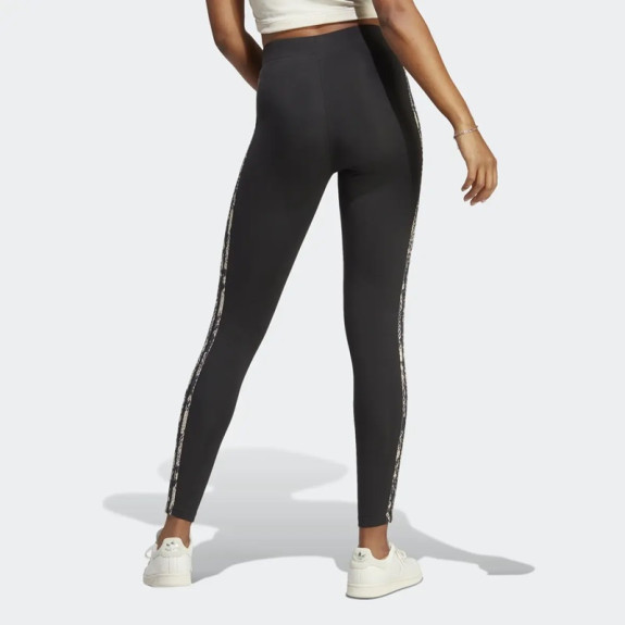 3-STRIPES SNAKESKIN LEGGINGS