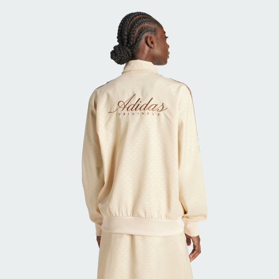 FASHION MONOGRAM SATIN FIREBIRD TRACK TOP