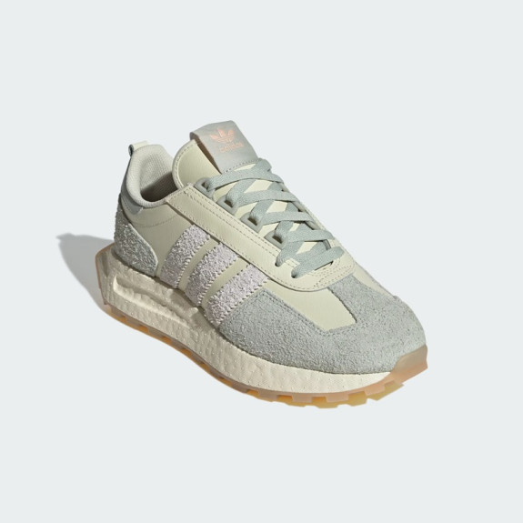 adidas gazelle silver green womens adidas Retropy E5 'Grey Collegiate Green' main image 0