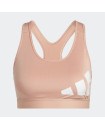 BELIEVE THIS MEDIUM-SUPPORT WORKOUT LOGO BRA