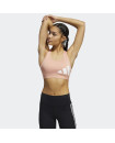 BELIEVE THIS MEDIUM-SUPPORT WORKOUT LOGO BRA