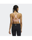 BELIEVE THIS MEDIUM-SUPPORT WORKOUT LOGO BRA