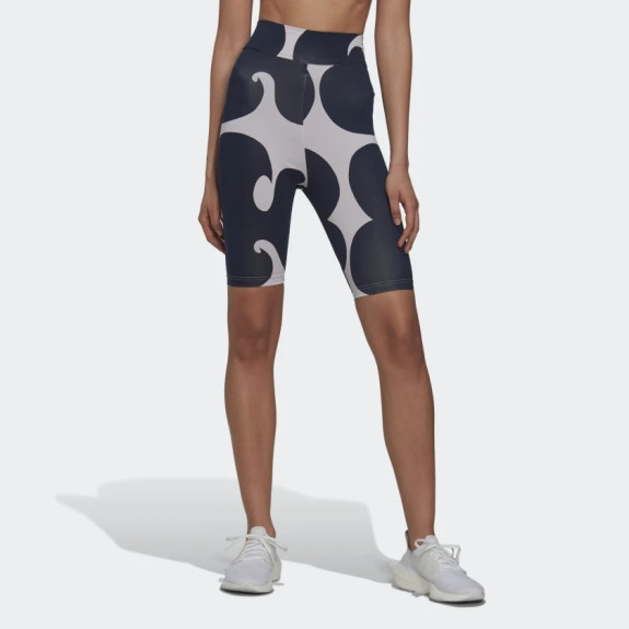 MARIMEKKO RIB SHORT LEGGINGS KNEE LENGTH