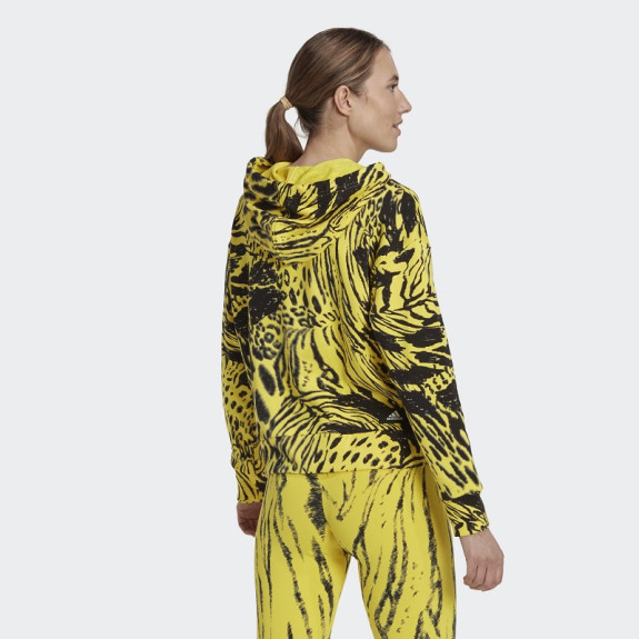 FUTURE ICONS ANIMAL PRINT HOODIE