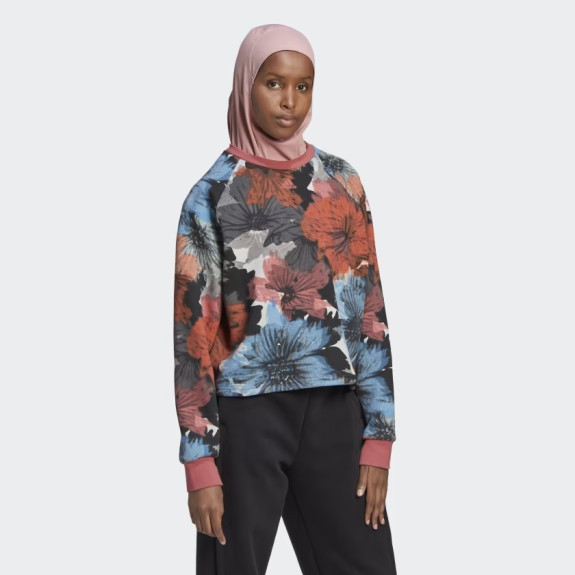ALLOVER PRINT SWEATSHIRT