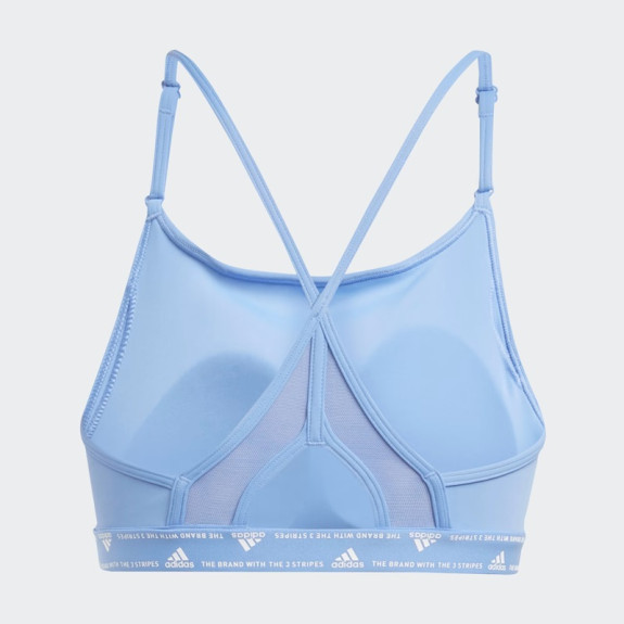 AEROREACT TRAINING LIGHT-SUPPORT 3-STRIPES BRA