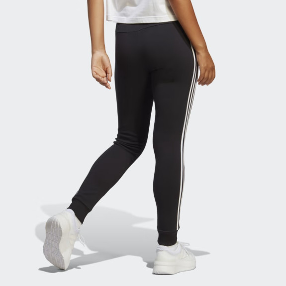 ESSENTIALS 3-STRIPES FRENCH TERRY CUFFED PANTS