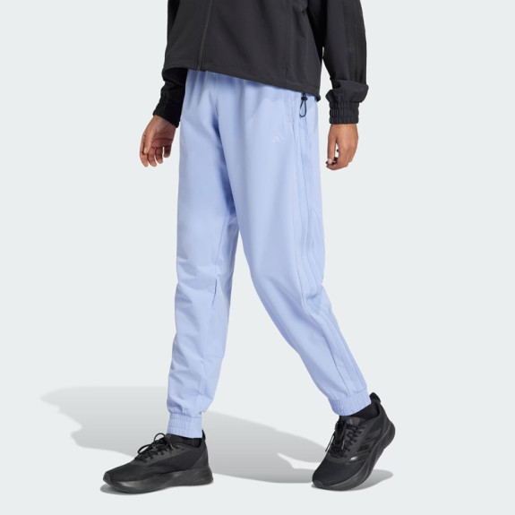 PACER ALL GYM 3-STRIPES WOVEN MID-RISE PANTS