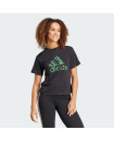 FLORAL GRAPHIC BIG LOGO TEE