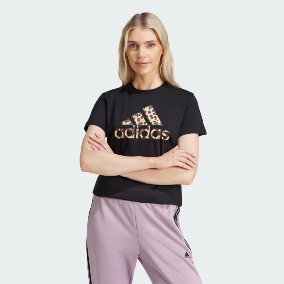 ANIMAL PRINT GRAPHIC TEE
