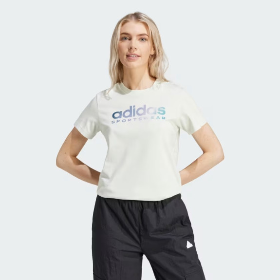 THE SOFT SIDE LINEAR TEE