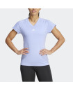 AEROREADY TRAIN ESSENTIALS MINIMAL BRANDING V-NECK TEE