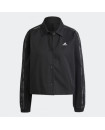 ESSENTIALS CAMO PRINTED 3-STRIPES TWILL COACH JACKET