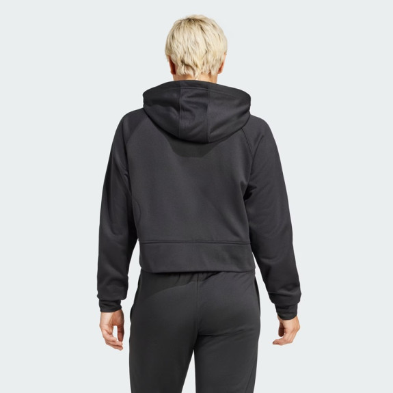 AEROREADY GAME AND GO FULL-ZIP HOODED FLEECE JACKET