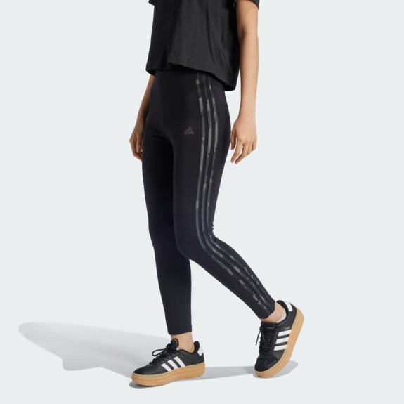 ESSENTIALS 3-STRIPES CAMO PRINT 7/8 LENGTH LEGGINGS