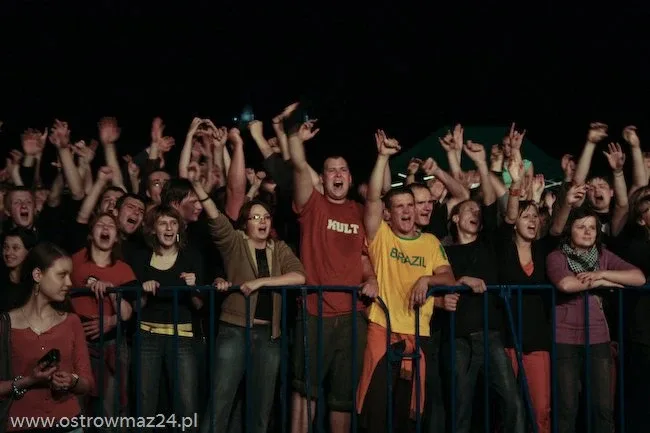 Koncert grupy Kult w Ostrowi Mazowieckiej