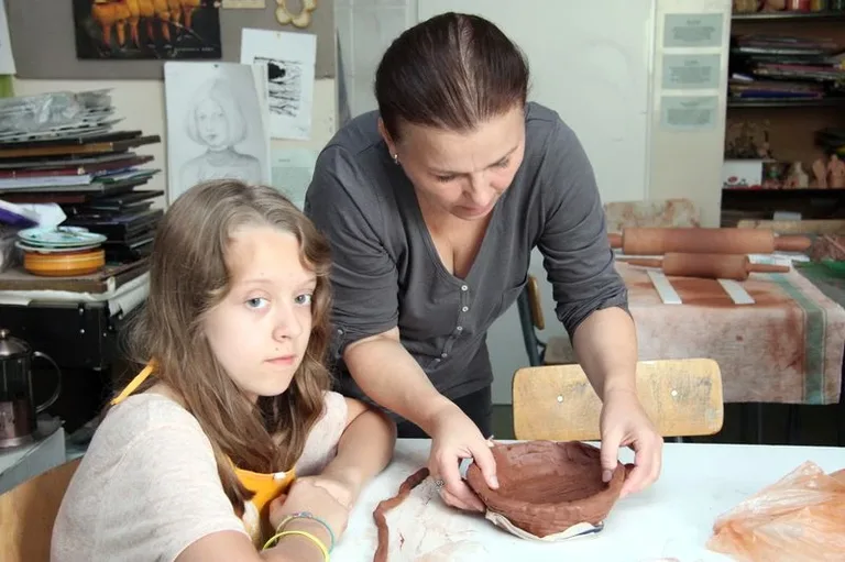 Spotkanie z ceramiką (zdjęcia)