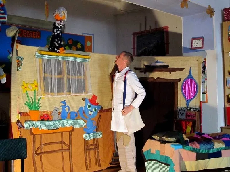Gucio Chusteczka u przedszkolaków (zdjęcia)