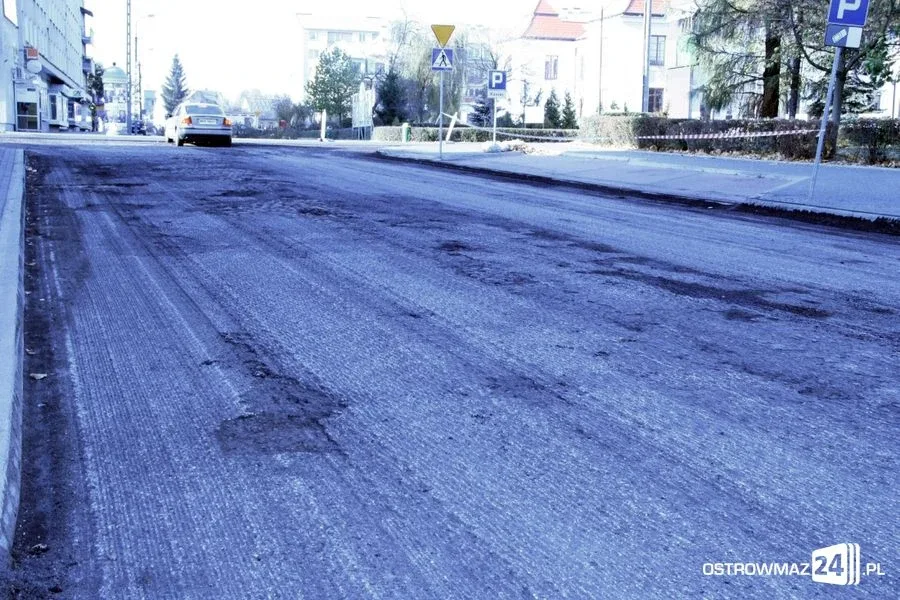 Slalom gigant na ul. Mieczkowskiego (zdjęcia)