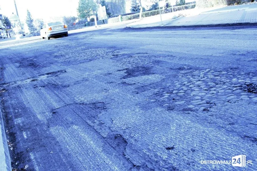 Slalom gigant na ul. Mieczkowskiego (zdjęcia)