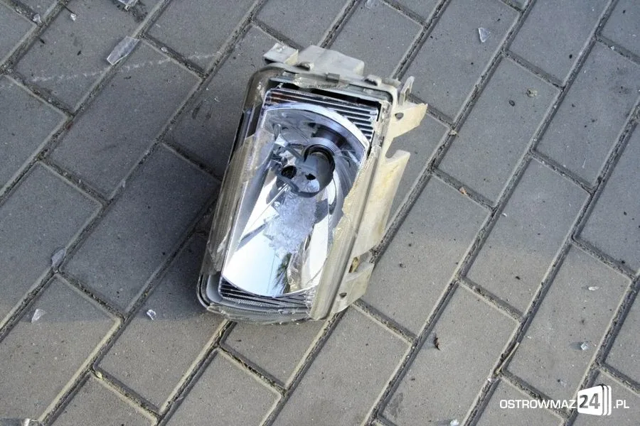 Wypadek na skrzyżowaniu Zwycięstwa i Sielskiej (zdjęcia)