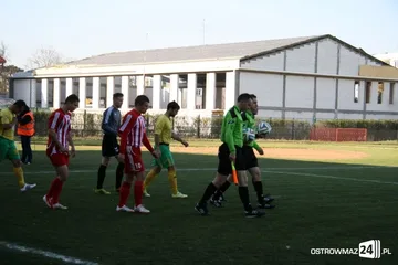 Ostrovia remisuje ze Skrą Drobin (zdjęcia)