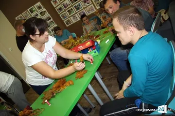 Niepełnosprawni ćwiczyli i robili bukiety (zdjęcia)
