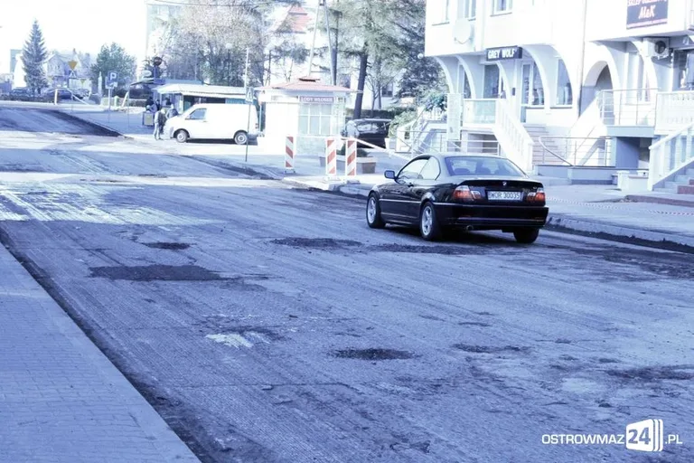 Slalom gigant na ul. Mieczkowskiego (zdjęcia)