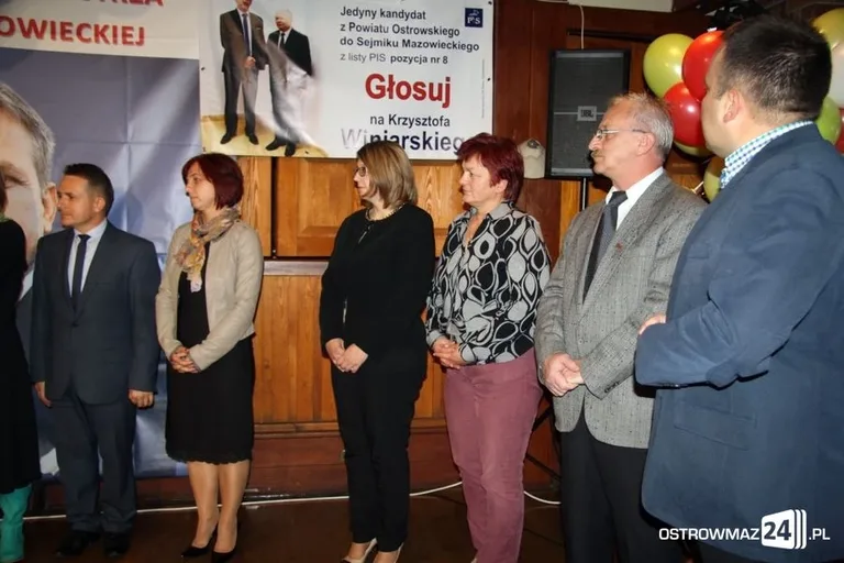 Ruszyła kampania KW PiS w Ostrowi Maz. (zdjęcia)
