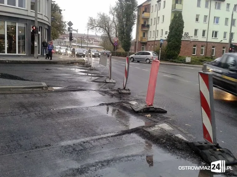 Remont ul. Pocztowej (zdjęcia)